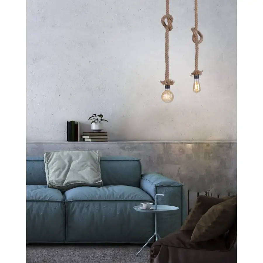 Leuchten Direkt Rope 2-os Riippuvalaisin 4 Leuchten Direkt Rope 2-os Riippuvalaisin - Image 2