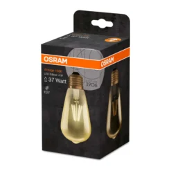 Osram 1906 Edison E27 420lm 2500K Vintage Led-lamppu -Konstsmide Kauppa 4052899962095 2