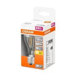 Osram E27 650lm 2700K Hopea Filamentti Led-pääpeililamppu -Konstsmide Kauppa 4058075427860 2