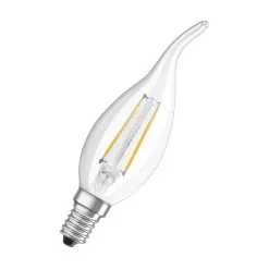 Osram E14 470lm 2700K Filamentti Led-liekkikynttilä, Kirkas