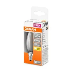 Osram E14 470lm 2700K Filamentti Led-kynttilälamppu, Matta -Konstsmide Kauppa 4058075436503 2