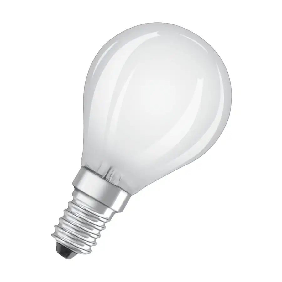 Osram E14 250lm 2700K Filamentti Led-pienkupulamppu, Matta 3 Osram E14 250lm 2700K Filamentti Led-pienkupulamppu, Matta