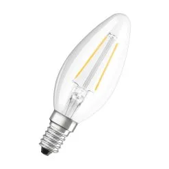 Osram E14 136lm 2700K Filamentti Led-kynttilälamppu, Kirkas