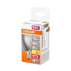 Osram E14 806lm 2700K Himmennettävä Filamentti Led-pienkupulamppu, Matta -Konstsmide Kauppa 4058075447837 2