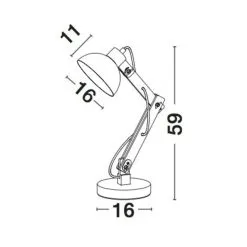 Nova Luce Lila Pöytävalaisin -Konstsmide Kauppa 5212017404459 3