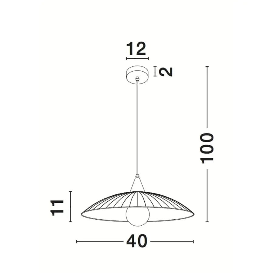 Nova Luce Shell Riippuvalaisin 5 Nova Luce Shell Riippuvalaisin - Image 3