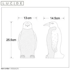 Lucide Pinguin Pöytävalaisin -Konstsmide Kauppa 5411212134059 5