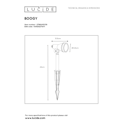 Lucide Spike LED Ulkopihavalaisin 10 Lucide Spike LED Ulkopihavalaisin -Konstsmide Kauppa 5411212271471 4