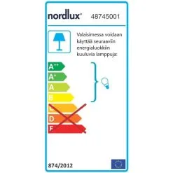 Nordlux Pop Rough Pöytävalaisin -Konstsmide Kauppa 5701581461185 5
