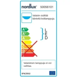 Nordlux Oja 42 IP54 2700K Himmennettävä LED-plafondi -Konstsmide Kauppa 5701581485280 5