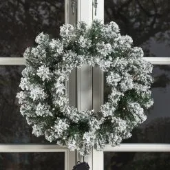 Nordic Winter 45cm Lumella LED Joulukranssi