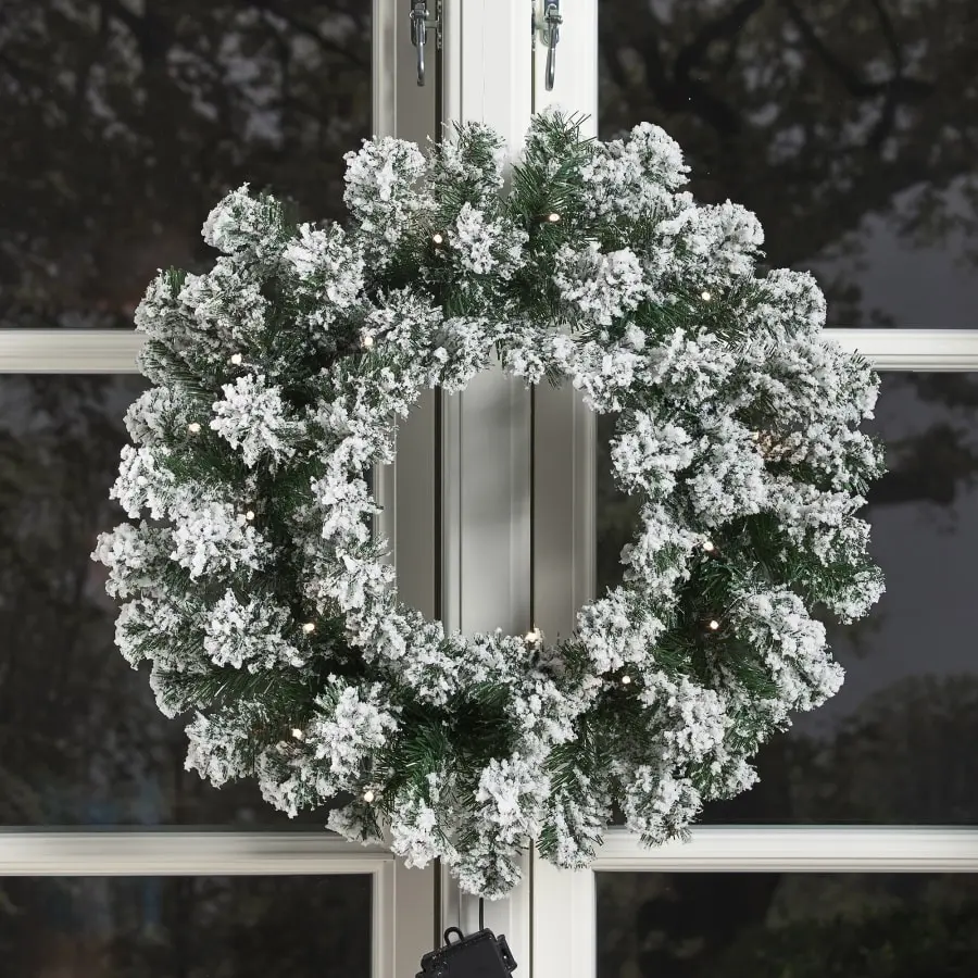 Nordic Winter 45cm Lumella LED Joulukranssi 3 Nordic Winter 45cm Lumella LED Joulukranssi