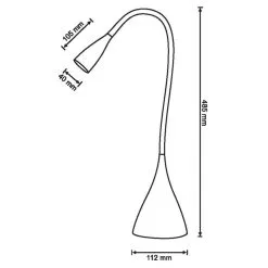 Polux Monaco LED Pöytävalaisin -Konstsmide Kauppa 5901508301505 4