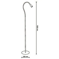 Polux Monaco LED Lattiavalaisin -Konstsmide Kauppa 5901508305954 3