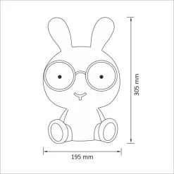 Polux Krolik LED Pöytävalaisin -Konstsmide Kauppa 5901508307699 5