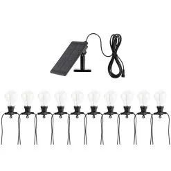 Tarmo Solar Valoketju Vakiolamppu 10 Kpl