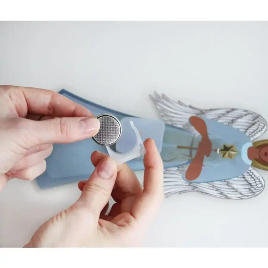 Finnlumor LED-ikkunatarra Enkeli 18x25 Cm 5 Finnlumor LED-ikkunatarra Enkeli 18x25 Cm - Image 3