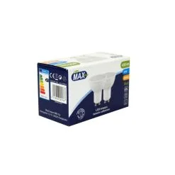 LED Max GU10 6W 450lm 3000K 2kpl Led Kohdelamppu 5 LED Max GU10 6W 450lm 3000K 2kpl Led Kohdelamppu -Konstsmide Kauppa 6418536005767 2