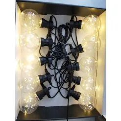 Lumo Party Light 10-os Lämmin Valkoinen Kirkas Ledvalosarja -Konstsmide Kauppa 6418536014158 2