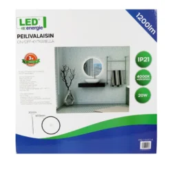 Led Energie Pyöreä Valaisinpeili -Konstsmide Kauppa 6418536014431 3