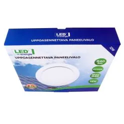 Led Energie 12V 12W 840lm 4000K IP20/IP44 Led Paneelivalaisin -Konstsmide Kauppa 6418536015384 3