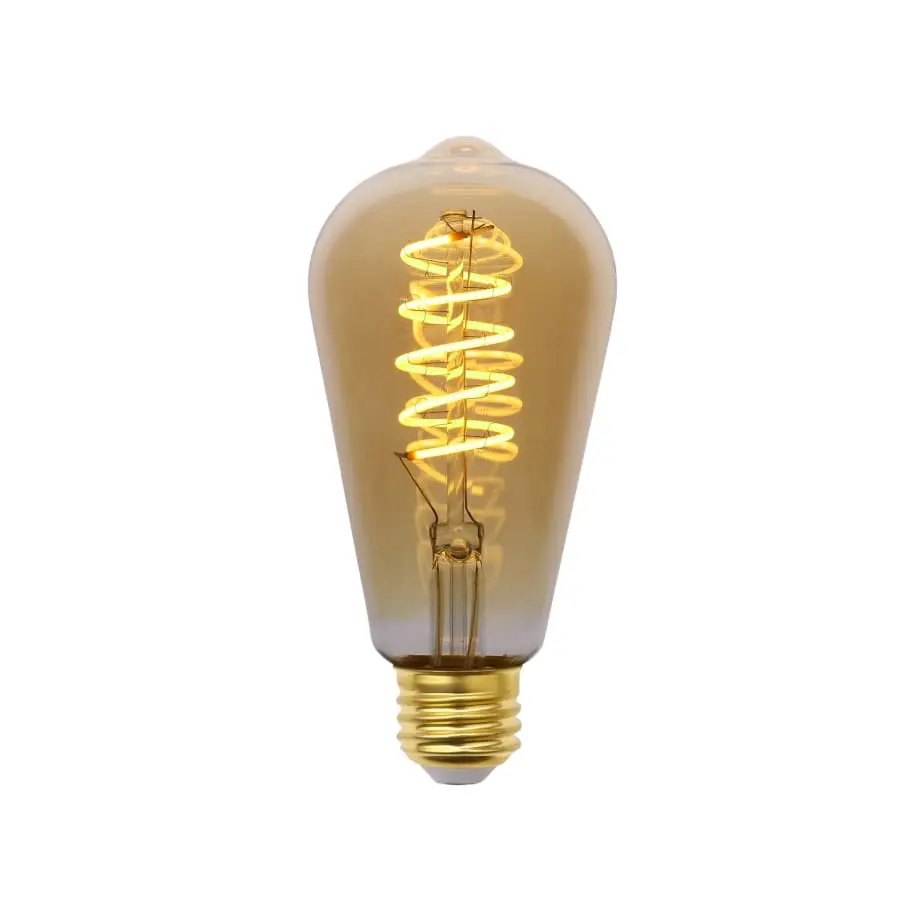 Led Energie ST64/E27 4W 230lm Himmennettävä Amber Antiikkilamppu 3 Led Energie ST64/E27 4W 230lm Himmennettävä Amber Antiikkilamppu