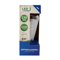 Led Energie ST64/E27 4W 230lm Himmennettävä Amber Antiikkilamppu 5 Led Energie ST64/E27 4W 230lm Himmennettävä Amber Antiikkilamppu -Konstsmide Kauppa 6418536018095 2