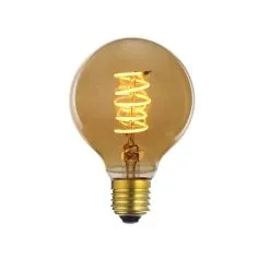 Led Energie G95/E27 4W 230lm Himmennettävä Amber Antiikkilamppu