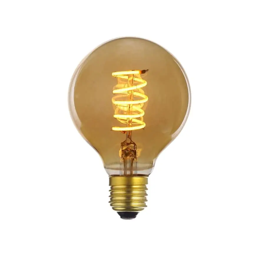 Led Energie G95/E27 4W 230lm Himmennettävä Amber Antiikkilamppu 3 Led Energie G95/E27 4W 230lm Himmennettävä Amber Antiikkilamppu