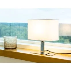 Sessak Iben Kromi / Valkoinen Varjostin Pöytävalaisin 8 Sessak Iben Kromi / Valkoinen Varjostin Pöytävalaisin -Konstsmide Kauppa 6430062565638 2