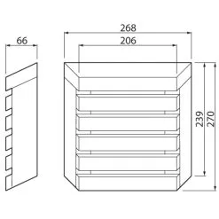 Airam SaunaLed 260TRL 500lm Led Saunavalaisin 10 Airam SaunaLed 260TRL 500lm Led Saunavalaisin -Konstsmide Kauppa 6435200238832 4