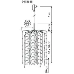 Airam Elemento IP44 300led Valokoriste -Konstsmide Kauppa 6435200266767 3
