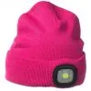BrightSolar Beanie USB-ladattava LED Pipo, Pinkki -Konstsmide Kauppa 6438014204444