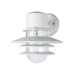 BrightSolar Shine Alas Valkoinen Seinävalaisin