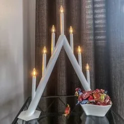 Lumio Lights 7-haarainen Kynttelikkö 5 Lumio Lights 7-haarainen Kynttelikkö -Konstsmide Kauppa 6438014317106 2