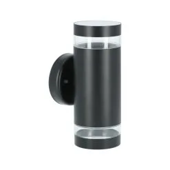 BrightSolar Garden2 Musta Seinävalaisin