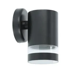 BrightSolar Garden1 Musta Seinävalaisin