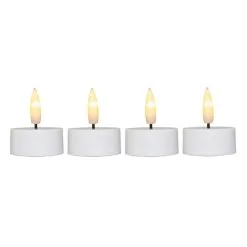 Lumio Lights Flame LED-tuikku 4kpl