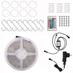 HEHQ 5m 24W RGB Led Nauha Kaukosäätimellä