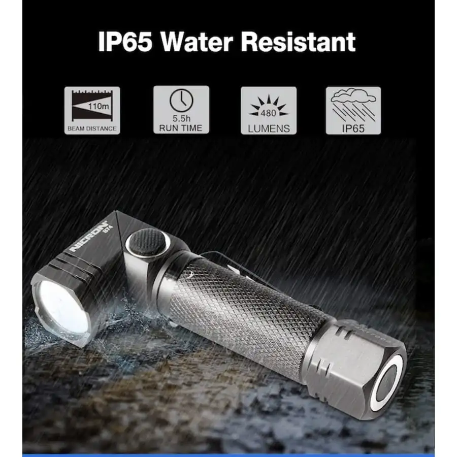 Nicron B74 Ladattava Mini Twist -valaisin 600lm 5 Nicron B74 Ladattava Mini Twist -valaisin 600lm - Image 3