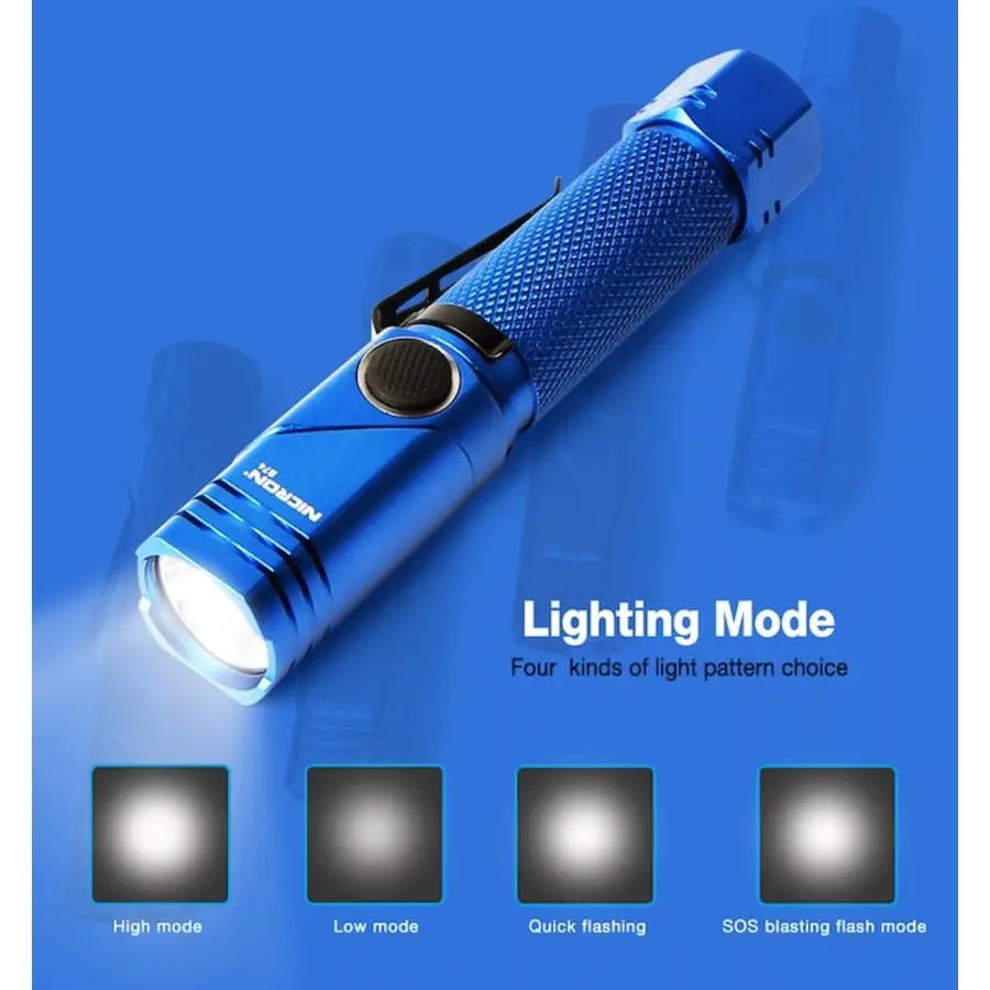 Nicron B74 Ladattava Mini Twist -valaisin 600lm 6 Nicron B74 Ladattava Mini Twist -valaisin 600lm - Image 4