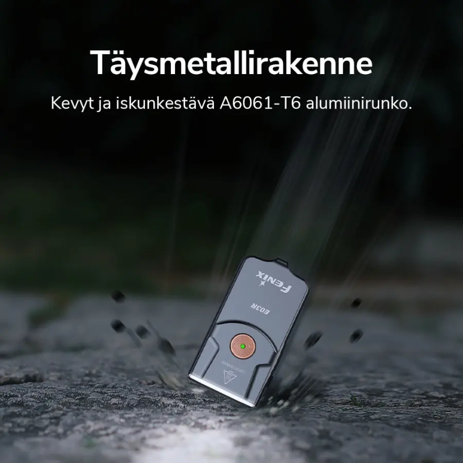 Fenix E03R Ladattava Minivalaisin 7 Fenix E03R Ladattava Minivalaisin - Image 5