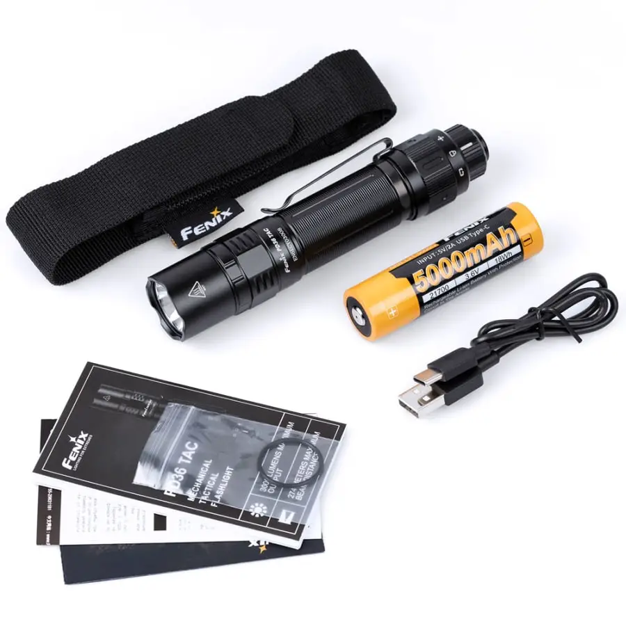 Fenix PD36 TAC Taskulamppu 5 Fenix PD36 TAC Taskulamppu - Image 3