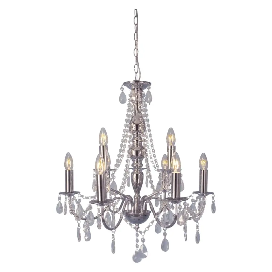 Aneta Lighting Chateau 9-osainen Kattokruunu 3 Aneta Lighting Chateau 9-osainen Kattokruunu