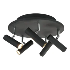 Aneta Lighting Artic 5-os. Pyöreä Led Kohdevalaisin