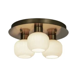 Aneta Lighting Messina IP44 3-os. Plafondi