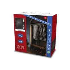 Konstsmide 4051-103 IP44 140x120cm 140LED Lämminvalkoinen Pisara Valoverho -Konstsmide Kauppa 7318300511038 5