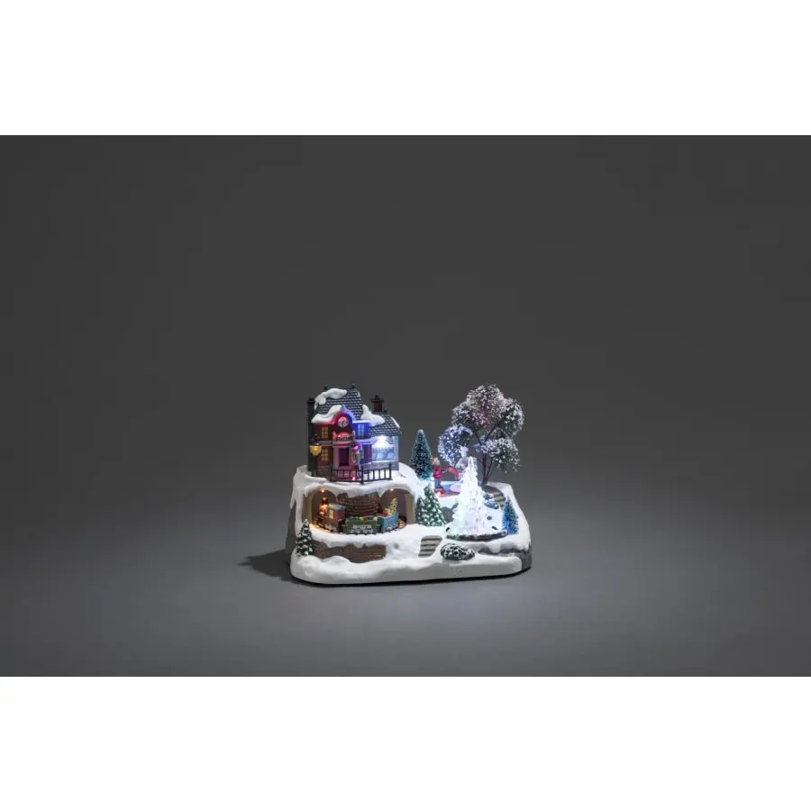 Konstsmide 3446-000 Rautatieasema LED-pöytäkoriste 2 Konstsmide 3446-000 Rautatieasema LED-pöytäkoriste