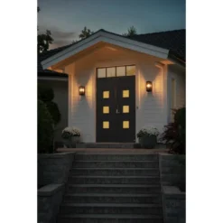 Konstsmide 7348-758 Carpi Musta/messinki Seinävalaisin -Konstsmide Kauppa 7318303487583 3