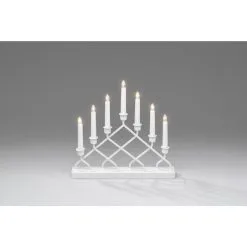 Konstsmide 3529-215 Valkoinen Kynttelikkö